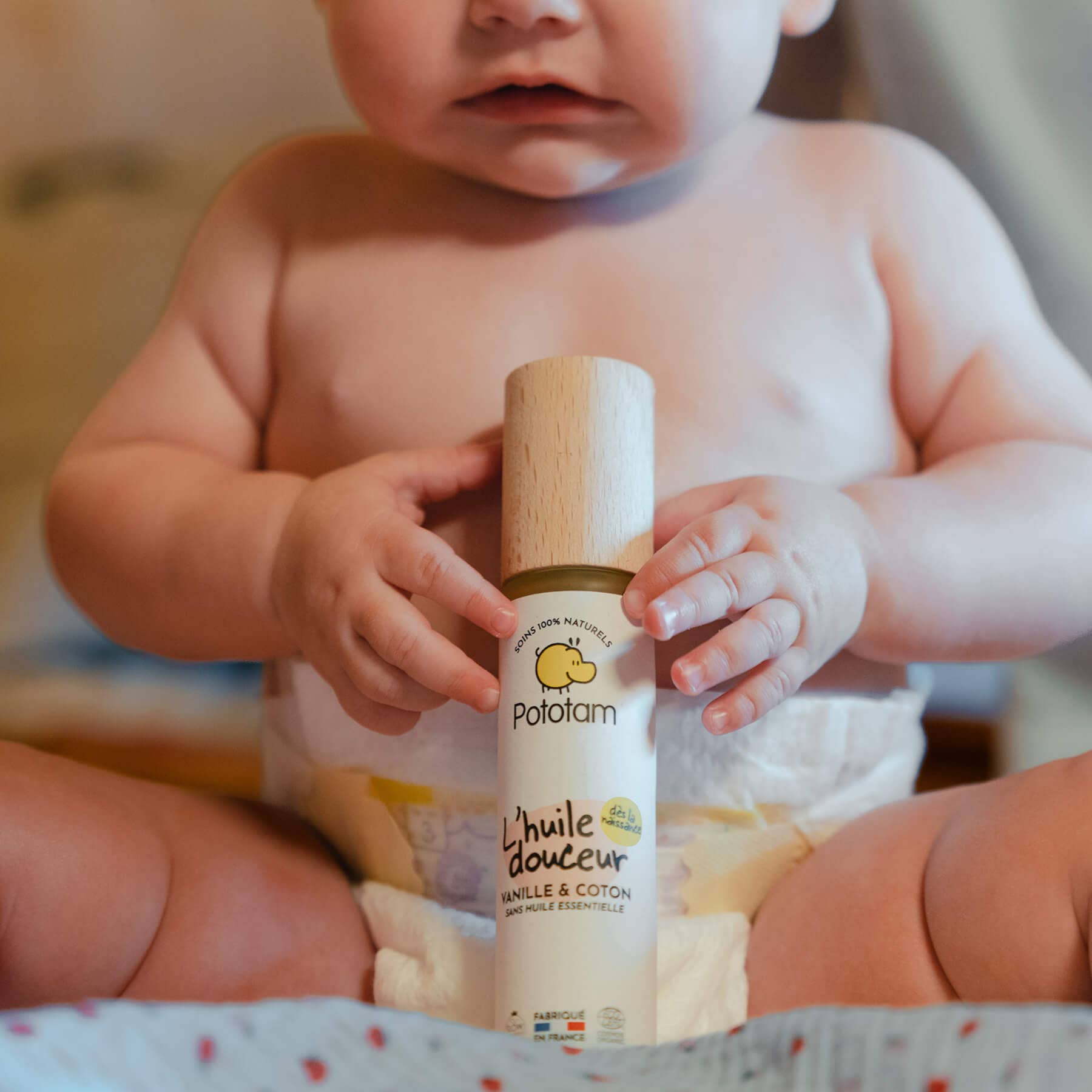 Huile Douceur Vanille et Coton