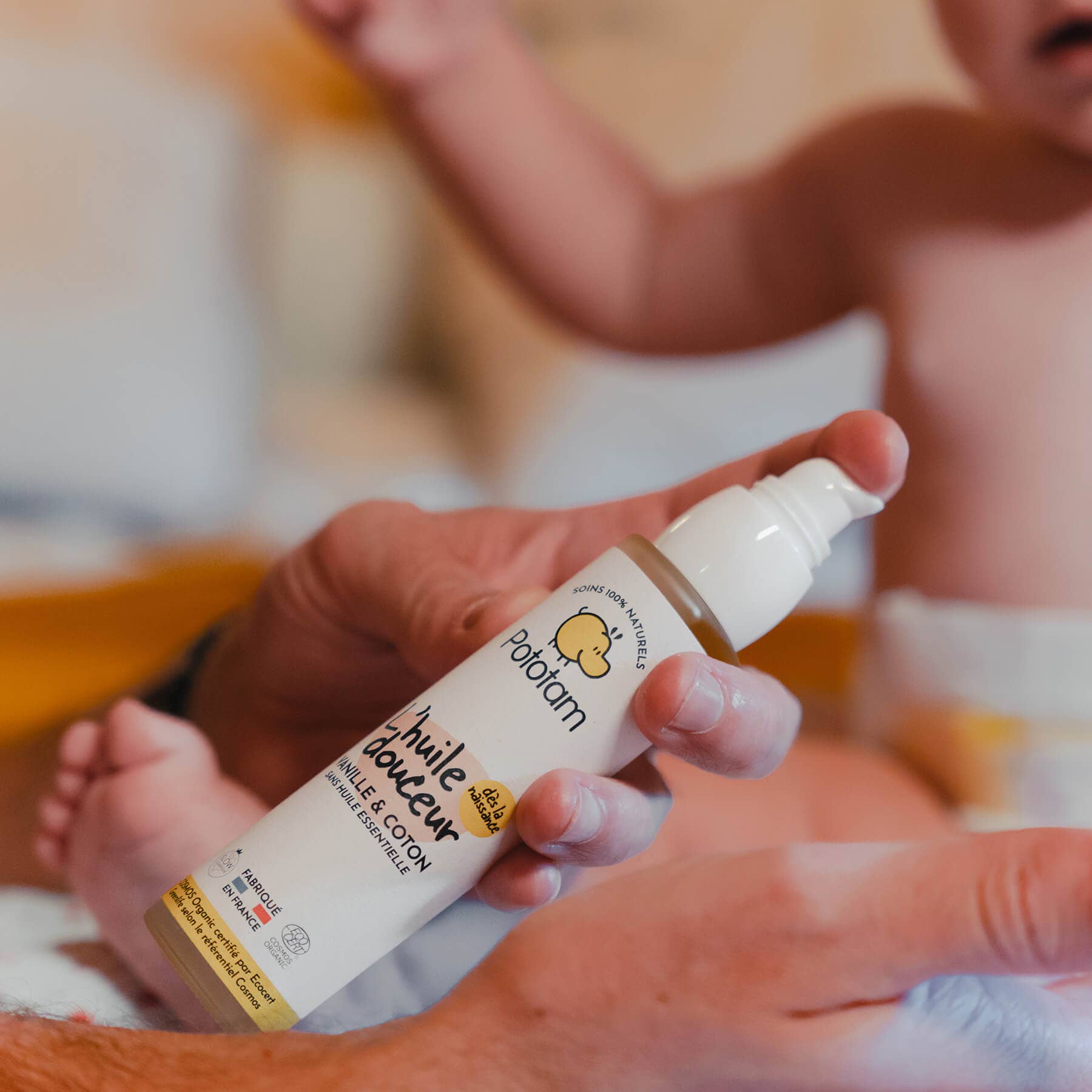 Huile Douceur Vanille et Coton