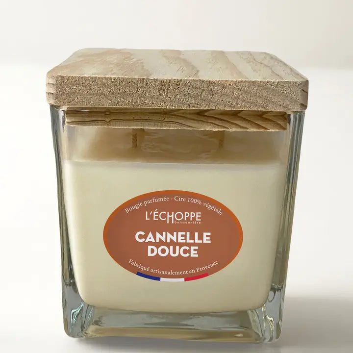 Bougie parfumée 400 g - Cannelle douce