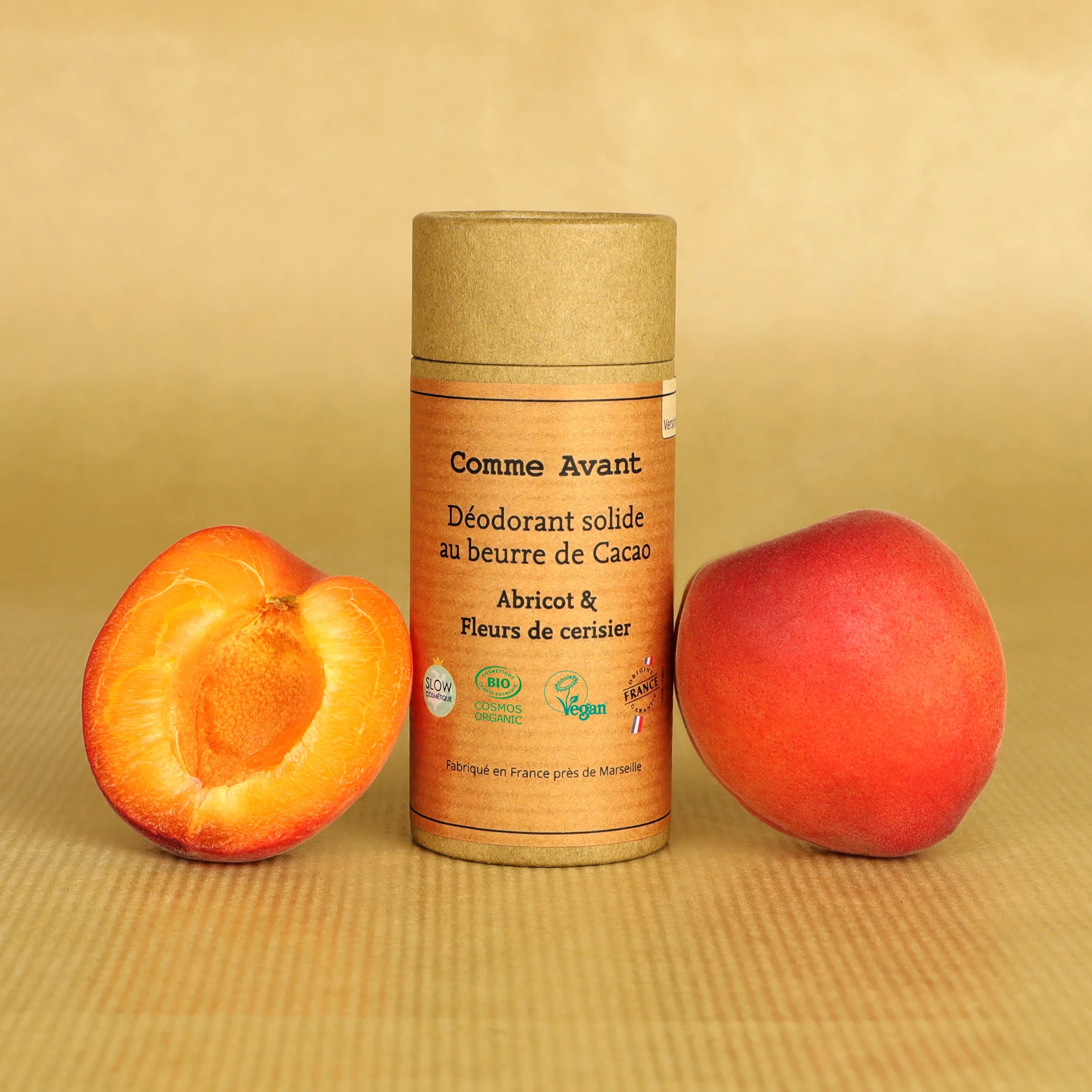 Déodorant solide abricot & fleurs de cerisier