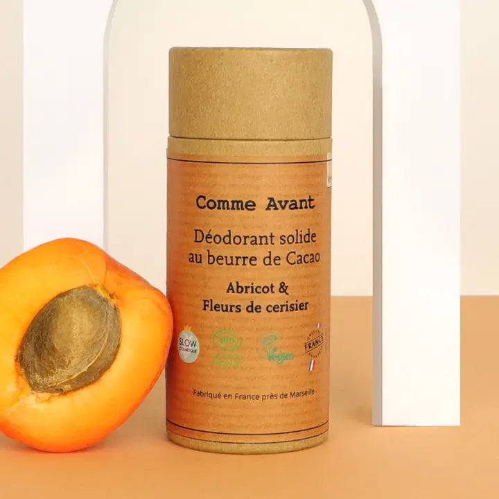 Déodorant solide abricot & fleurs de cerisier