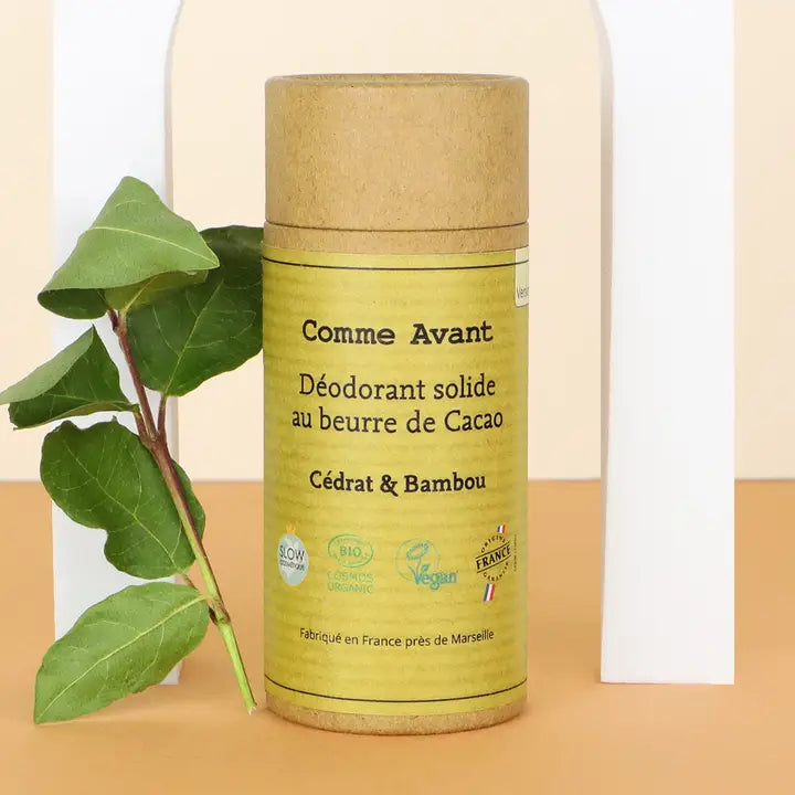 Déodorant solide cédrat & bambou