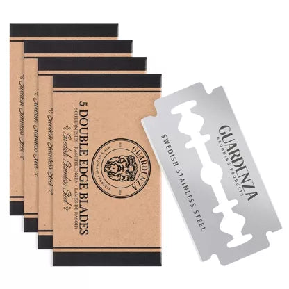 Lames de rasoir à double tranchant - 5 pcs