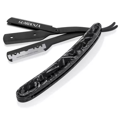 Rasoir Guardenza incl. couverture - Acétate noir
