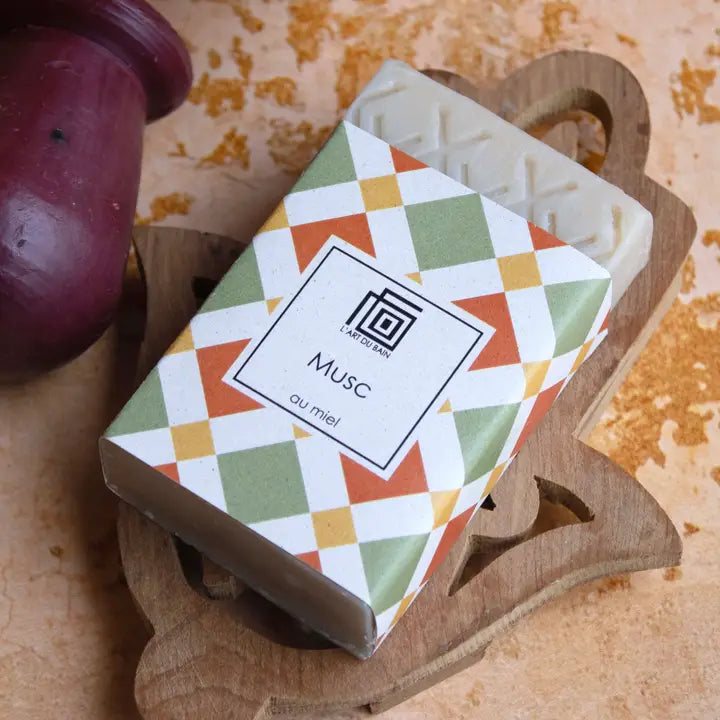 Savon Mauresque Musc Blanc - 80 g