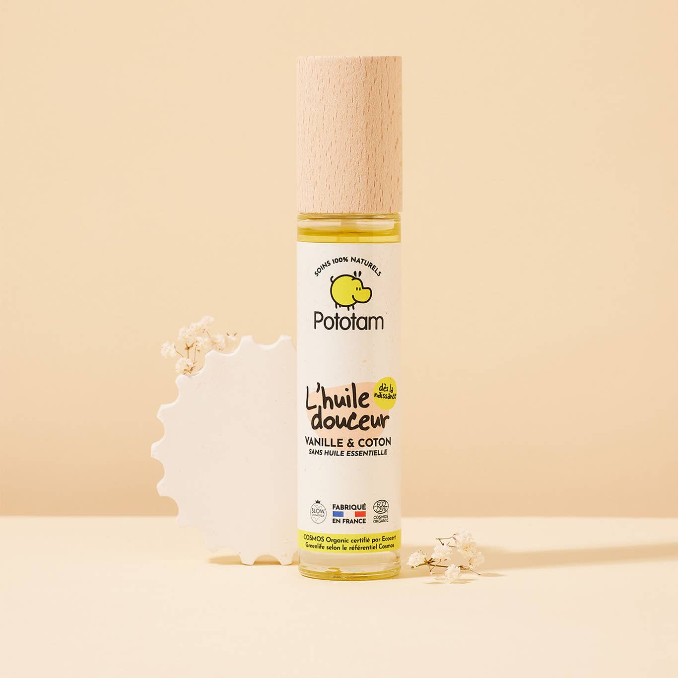 Huile Douceur Vanille et Coton