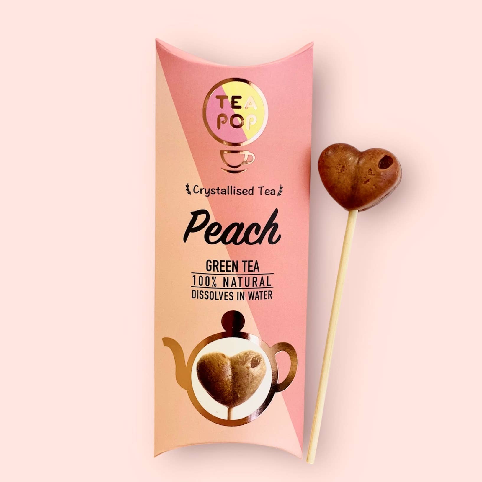 Thé gourmet pêche sur bâtonnet - À l'unité